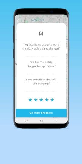 Via — smarter mobility.